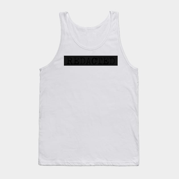 ████████ (REDACTED) Tank Top by DementedDesigns